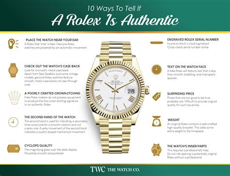 how to tell if rolex is original